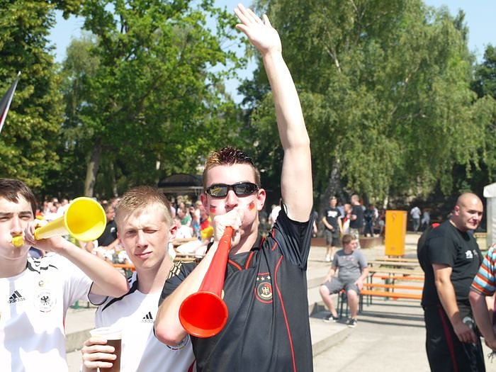 Fu&szlig;ball-Fieber auf dem Berg