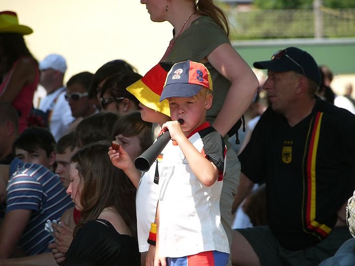Fu&szlig;ball-Fieber auf dem Berg