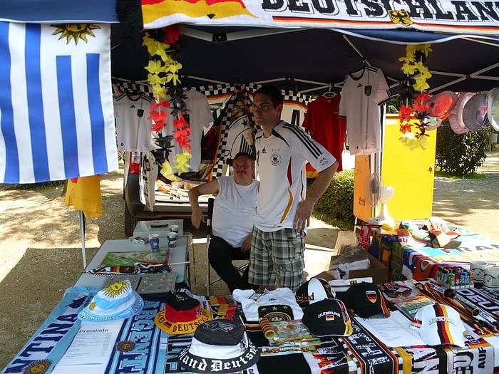 Fu&szlig;ball-Fieber auf dem Berg