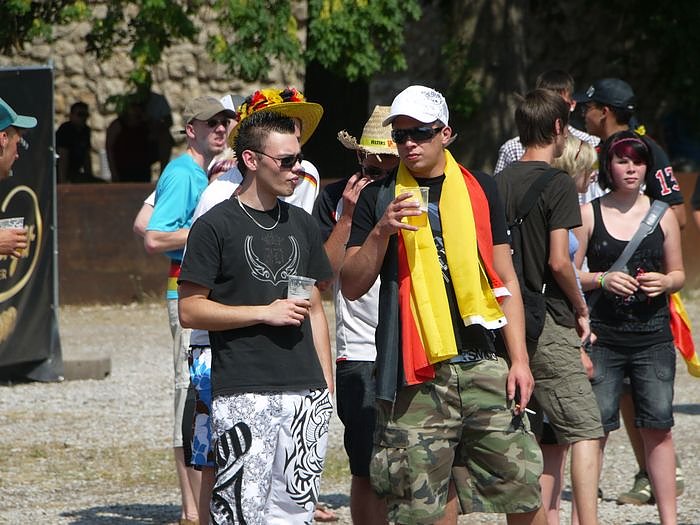 Fu&szlig;ball-Fieber auf dem Berg