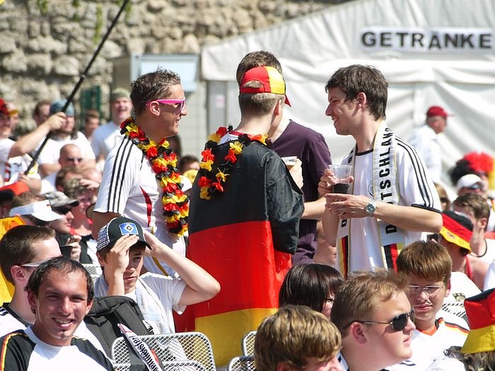 Fu&szlig;ball-Fieber auf dem Berg