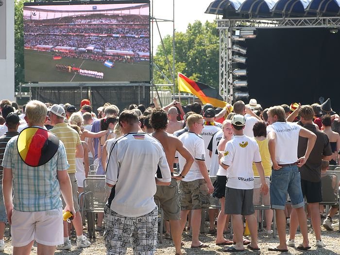Fu&szlig;ball-Fieber auf dem Berg