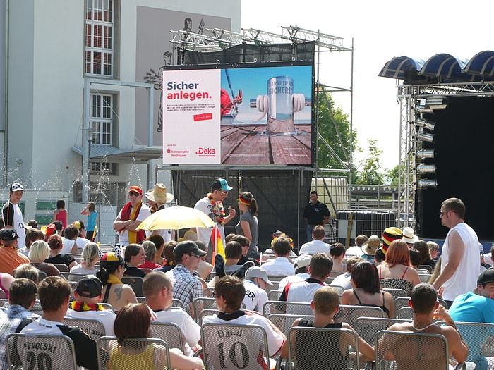 Fu&szlig;ball-Fieber auf dem Berg