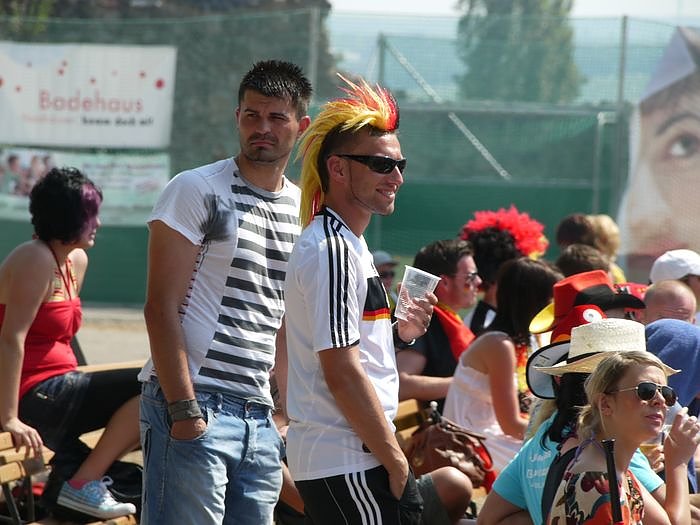 Fu&szlig;ball-Fieber auf dem Berg