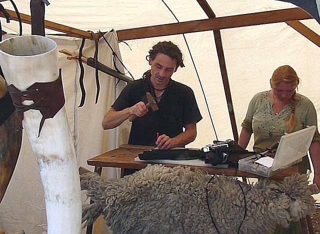 Mittelalterfest auf dem Strau&szlig;berg