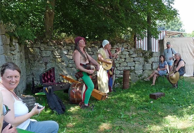 Mittelalterfest auf dem Strau&szlig;berg