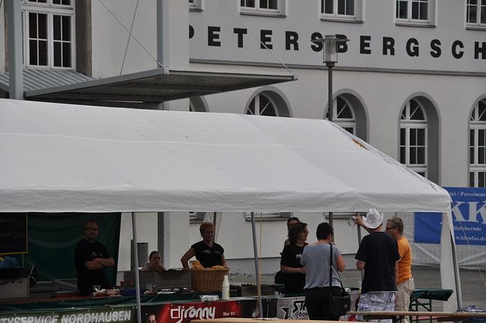 Public Viewing auf den Petersberg