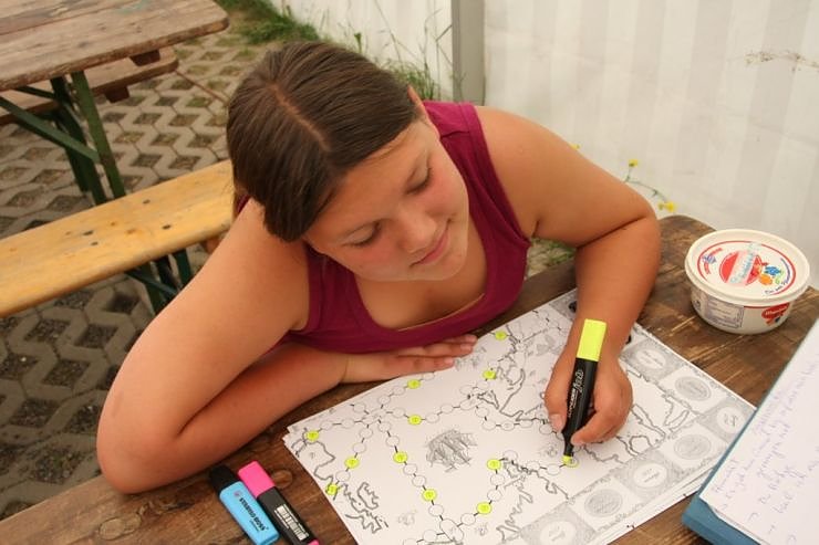 Bilder aus dem Handwerkercamp