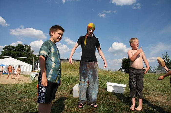 Gel&auml;ndespiel und Wasserschlacht