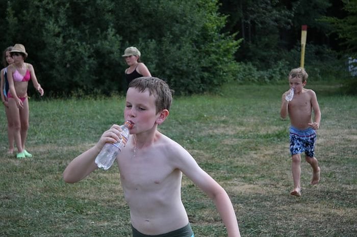 Gel&auml;ndespiel und Wasserschlacht