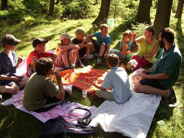 Gel&auml;ndespiel und Wasserschlacht