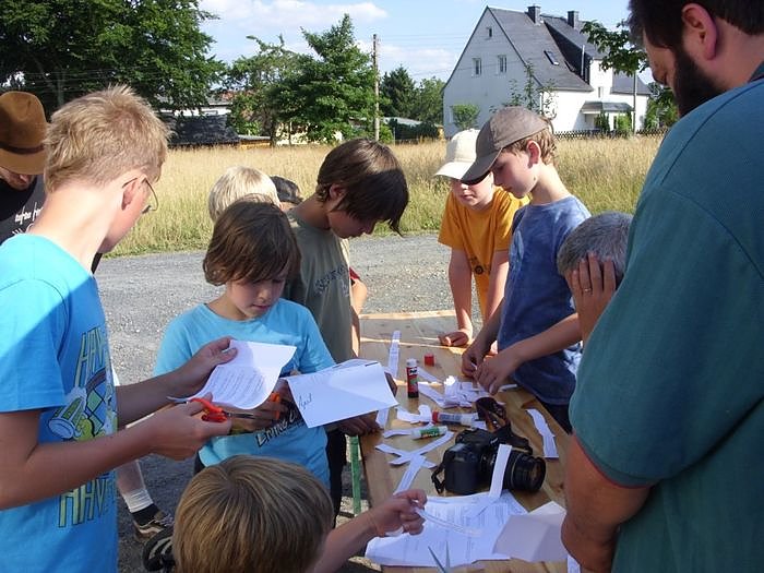 Gel&auml;ndespiel und Wasserschlacht