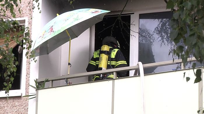 Brand in der K&uuml;che