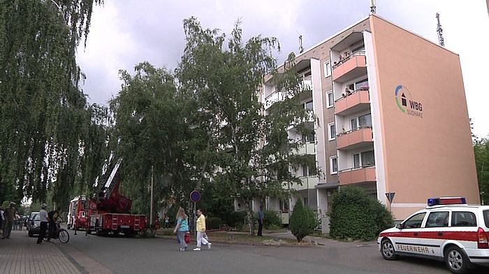 Brand in der K&uuml;che