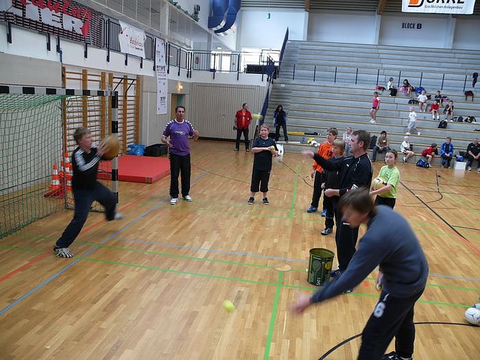 Training mit Olympiasieger