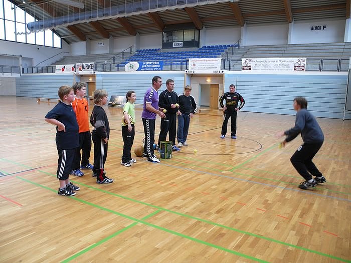 Training mit Olympiasieger