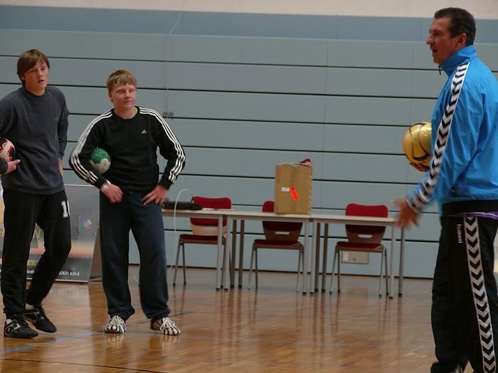 Training mit Olympiasieger