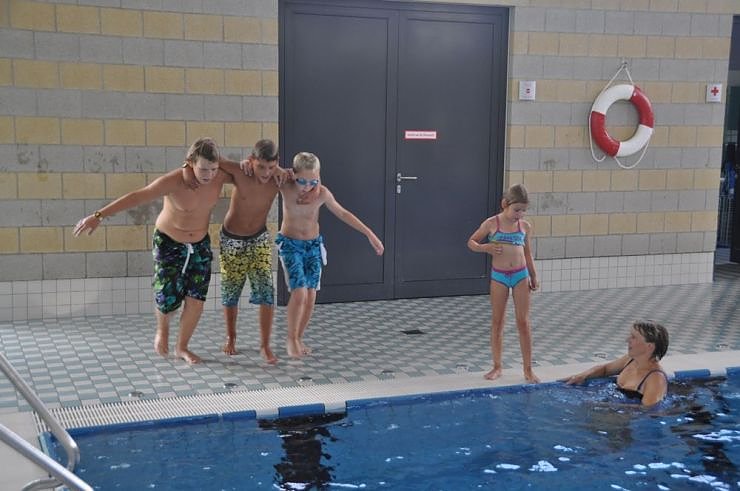 Schulanfangsparty Badehaus