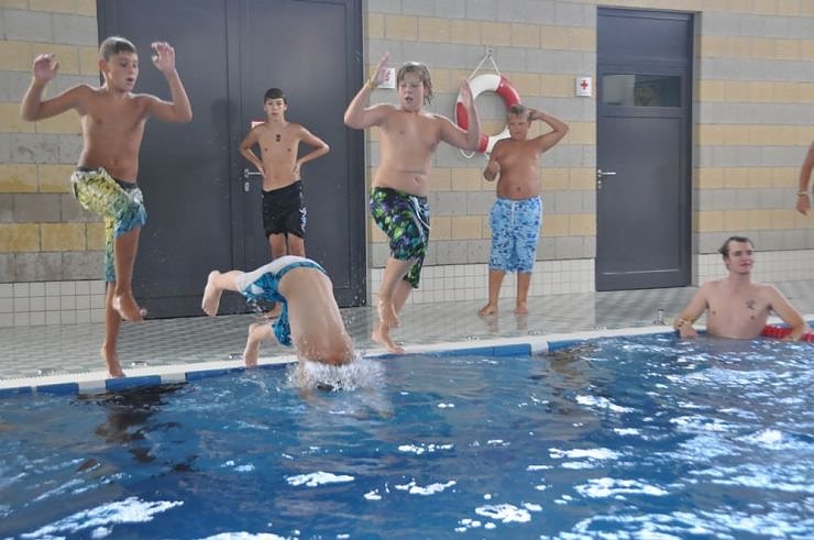 Schulanfangsparty Badehaus