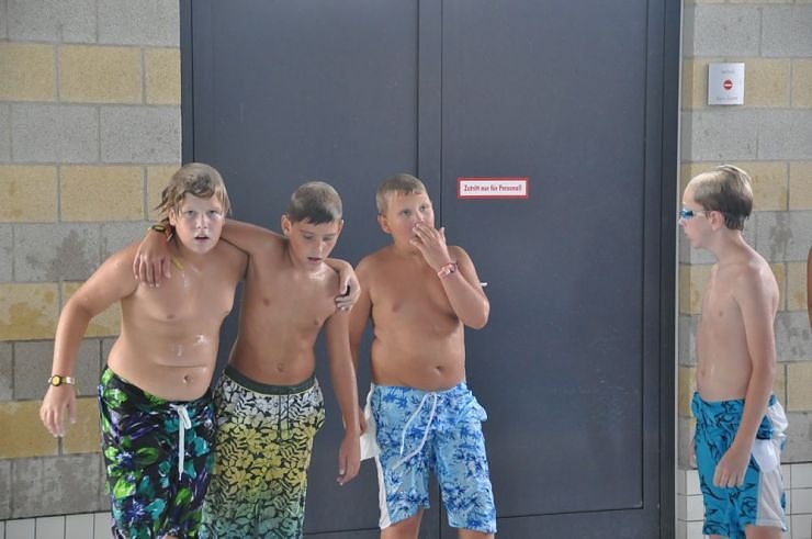 Schulanfangsparty Badehaus