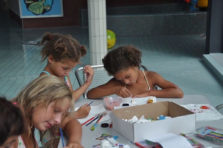 Schulanfangsparty Badehaus