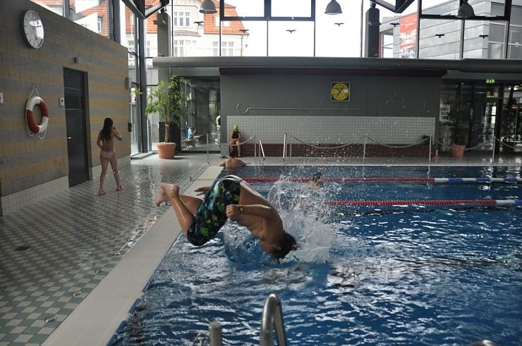 Schulanfangsparty Badehaus