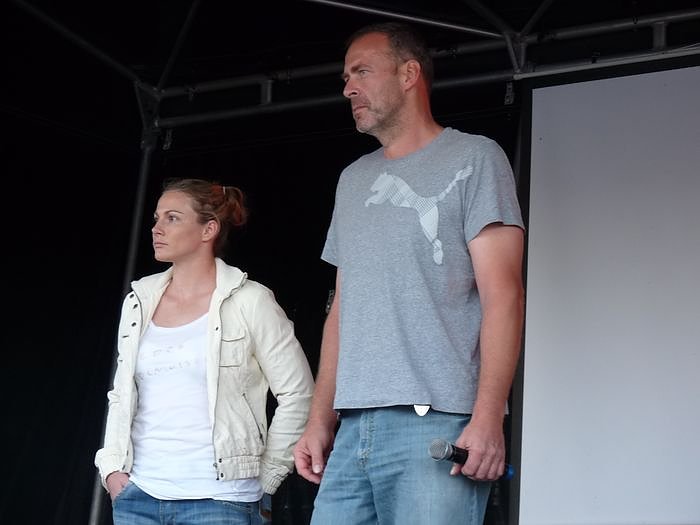 Athletenpr&auml;sentation des 15. Sparkassenmeetings 