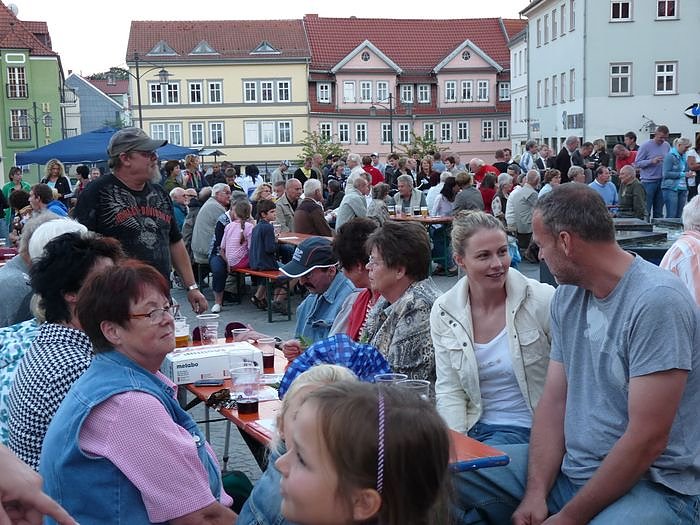 Athletenpr&auml;sentation des 15. Sparkassenmeetings 