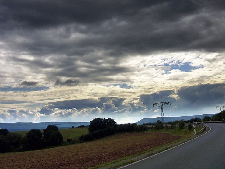 Wolken &uuml;ber Wipperdorf