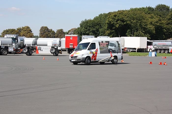 Feuerwehr im Schleudergang
