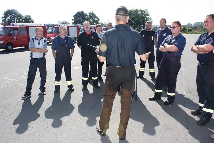 Feuerwehr im Schleudergang