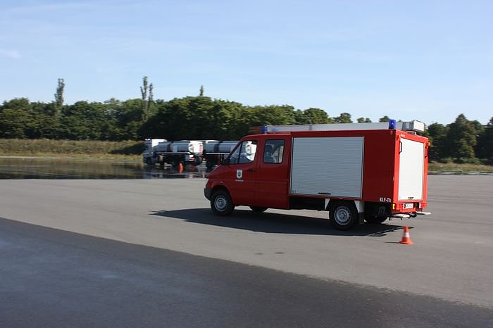 Feuerwehr im Schleudergang