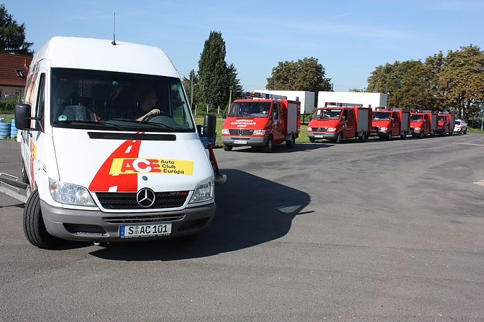 Feuerwehr im Schleudergang