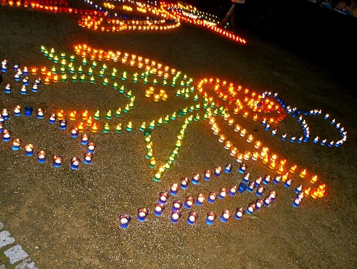 Petersberg Lichterfest 2010