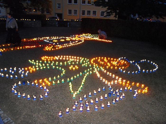 Petersberg Lichterfest 2010