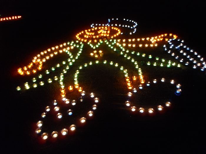 Petersberg Lichterfest 2010