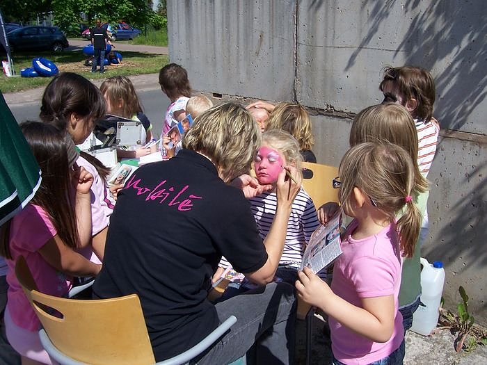 Buntes Treiben in der Promenade