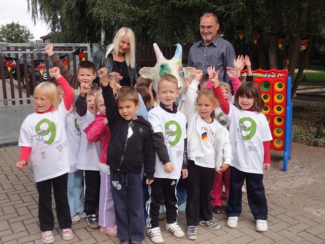 Strahlende Kinderaugen