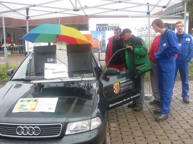 Aktion junger Fahrer