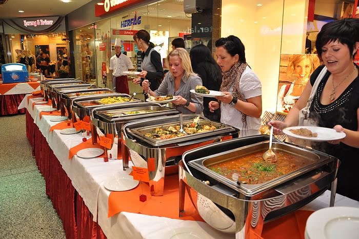 Geburtstagsfeier in der Galerie