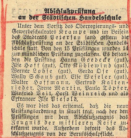General-Anzeiger 12. M&auml;rz 1937