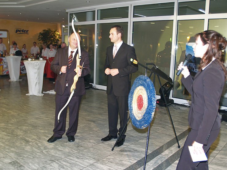 Helmut Peters 50.: Treffsicher