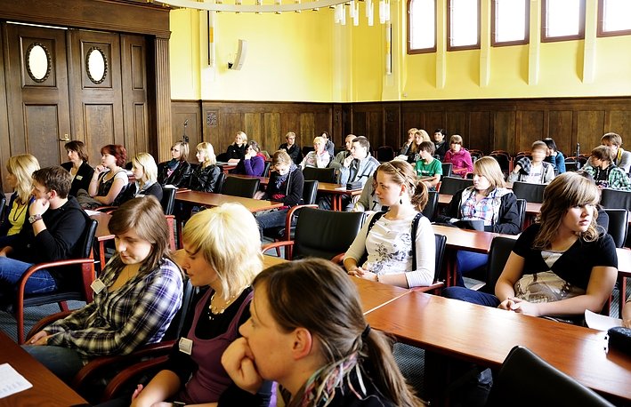 Neugierde im Landratsamt