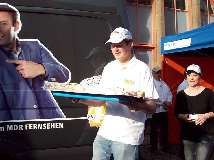 Hier ab vier Tortentest vom MDR