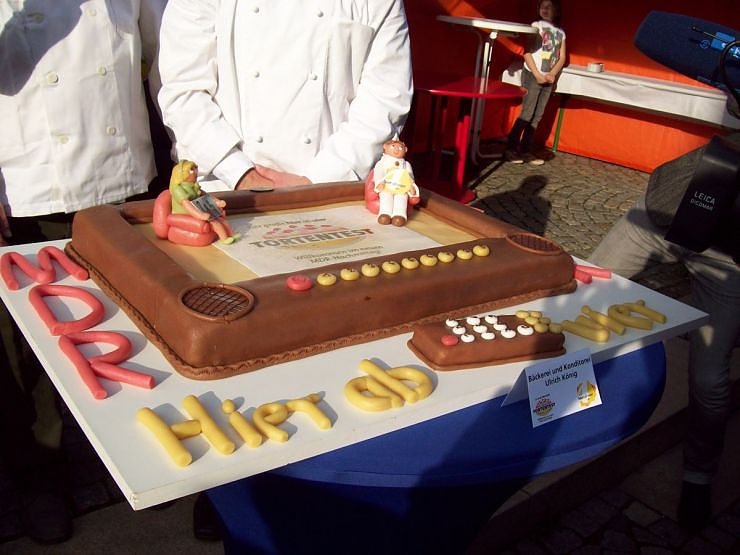 Hier ab vier Tortentest vom MDR