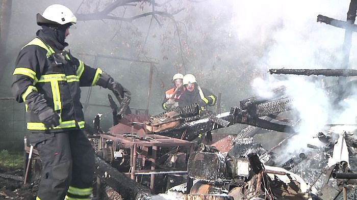 Brand bei R&uuml;digsdorf