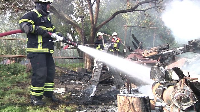 Brand bei R&uuml;digsdorf