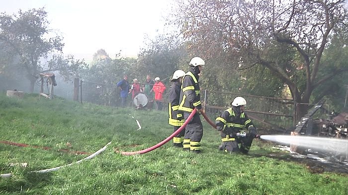 Brand bei R&uuml;digsdorf