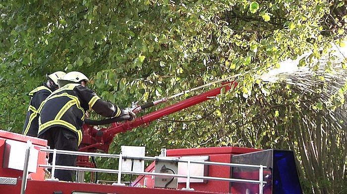 Brand bei R&uuml;digsdorf