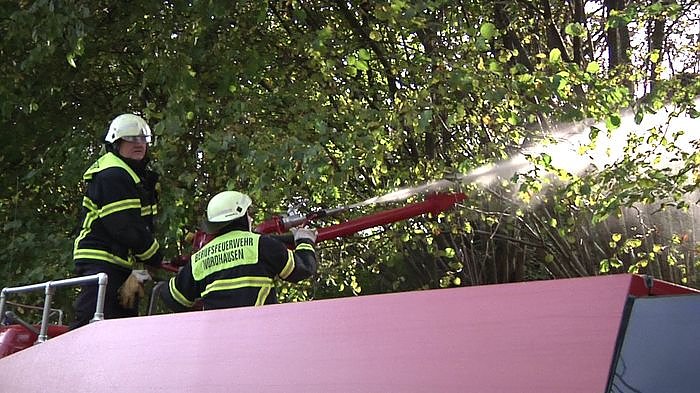 Brand bei R&uuml;digsdorf